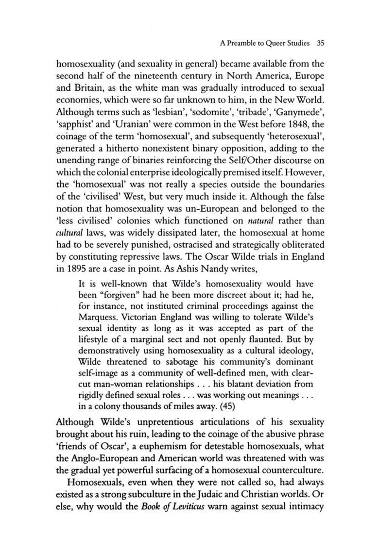 Queer Studies: Texts, Contexts, Praxis - Indya