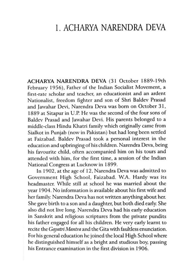 Founders of the Socialist Movement in India - Indya