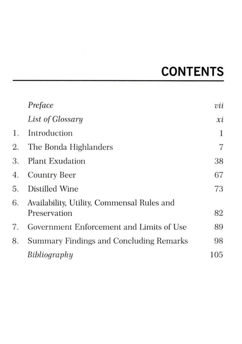 Intoxicating Beverages- The Hill Bonda Tribe - Indya