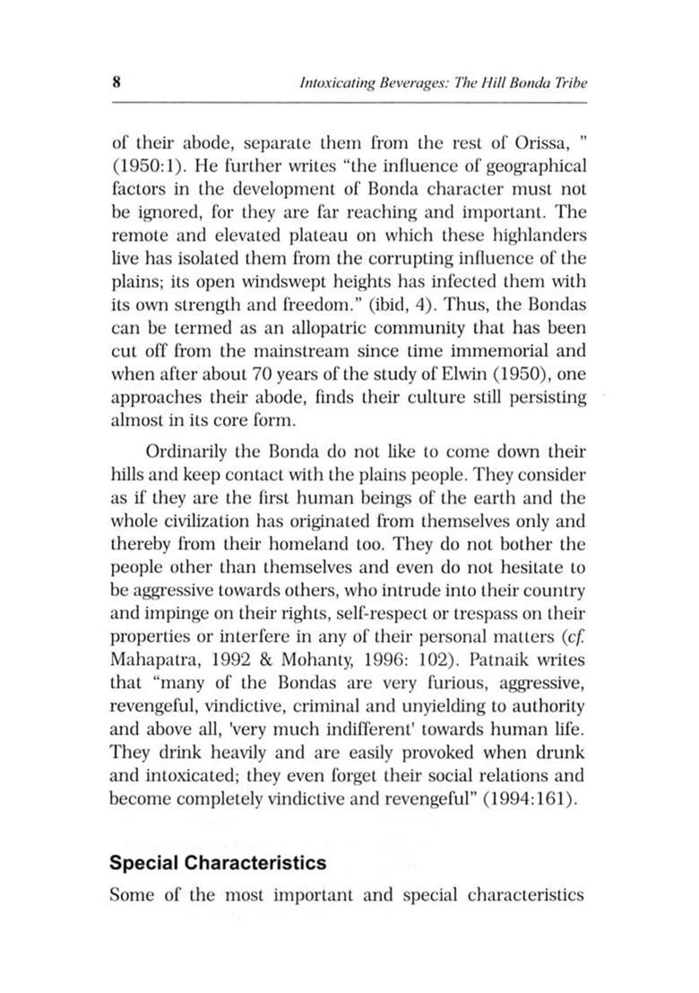 Intoxicating Beverages- The Hill Bonda Tribe - Indya