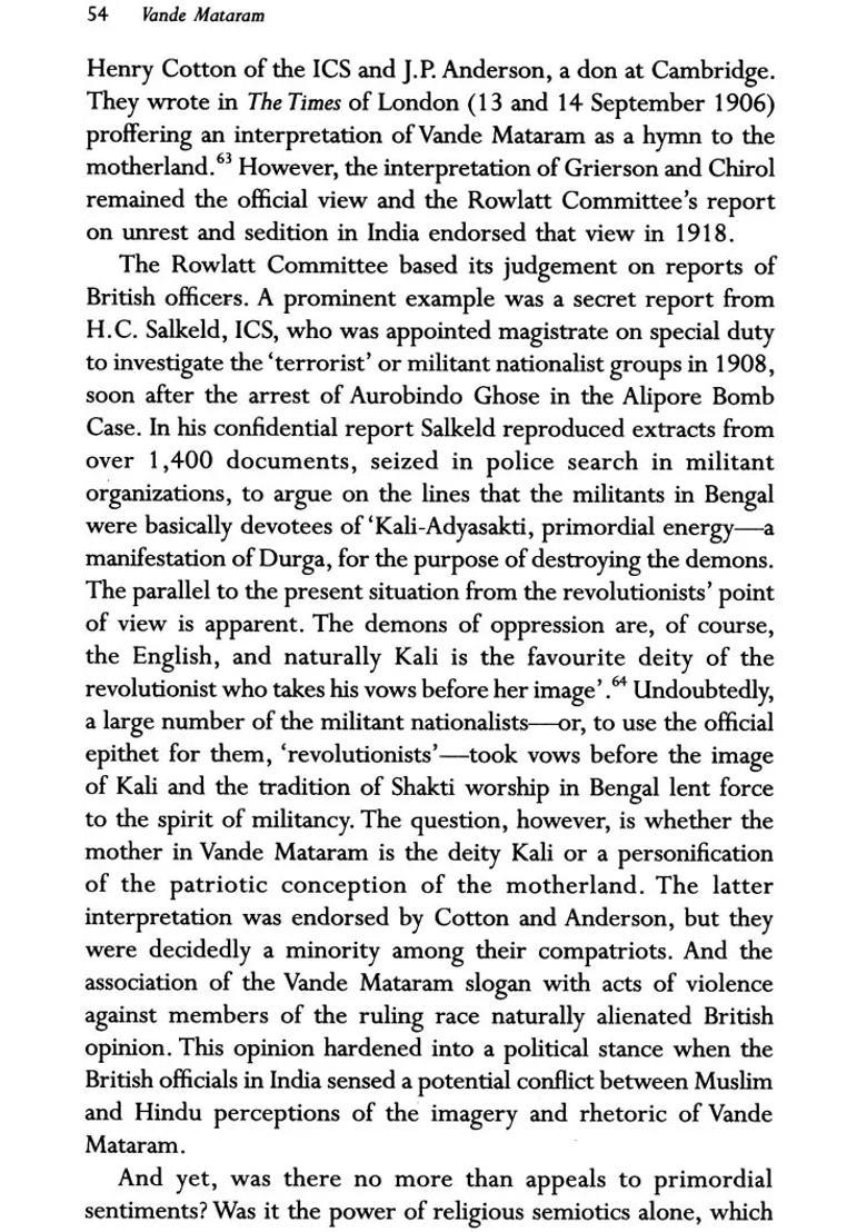 Vande Mataram (The Biography of a Song) - Indya