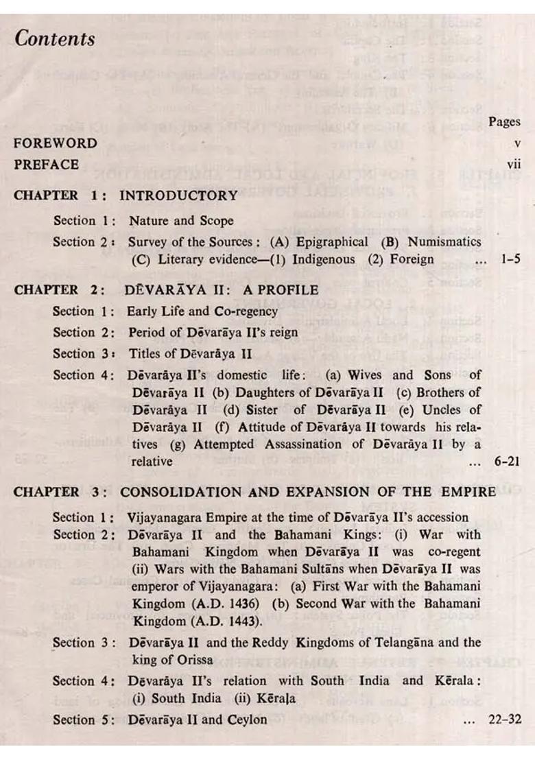 Devaraya II and his Times-History of Vijayanagara (An Old and Rare Book) - Indya