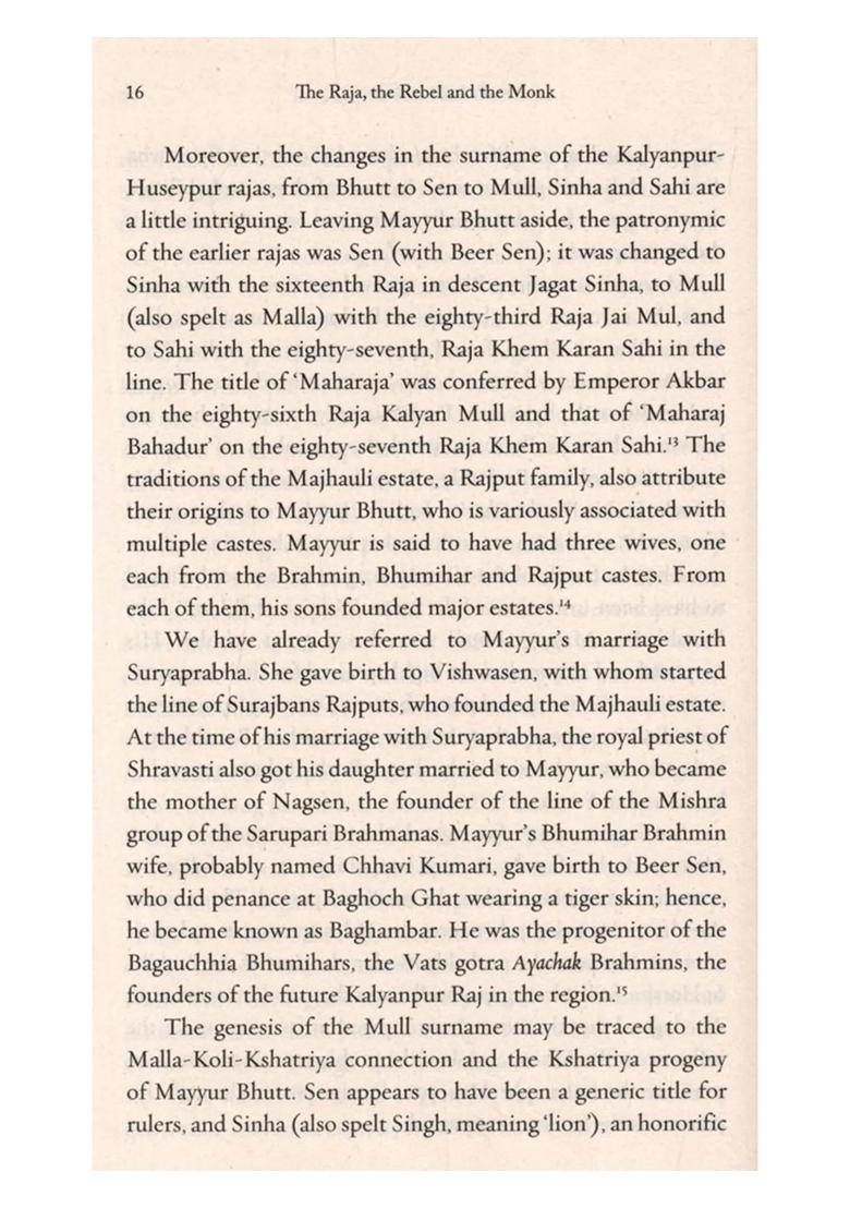 The Raja, the Rebel and the Monk: Fateh Sahi