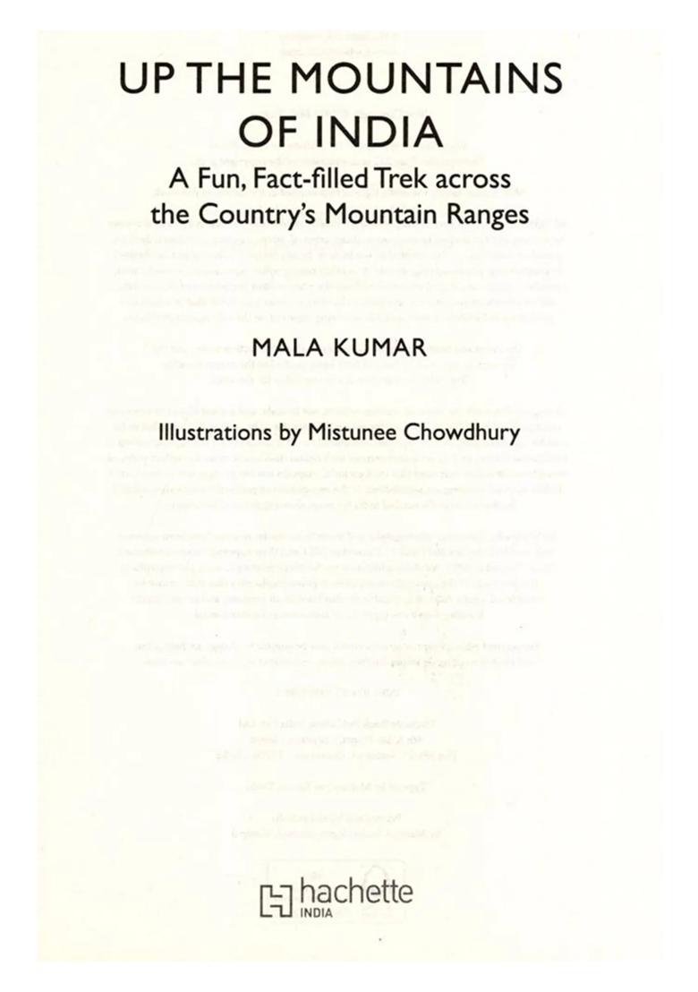 Up the Mountains of India: A Fun, Fact-Filled Trek Across the Country