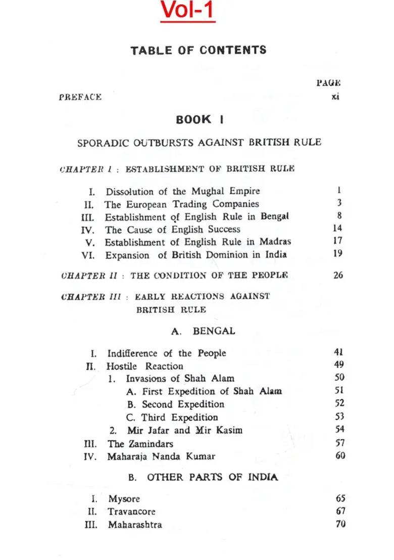 History of the Freedom Movement in India (Set of 3 Volumes) - Indya