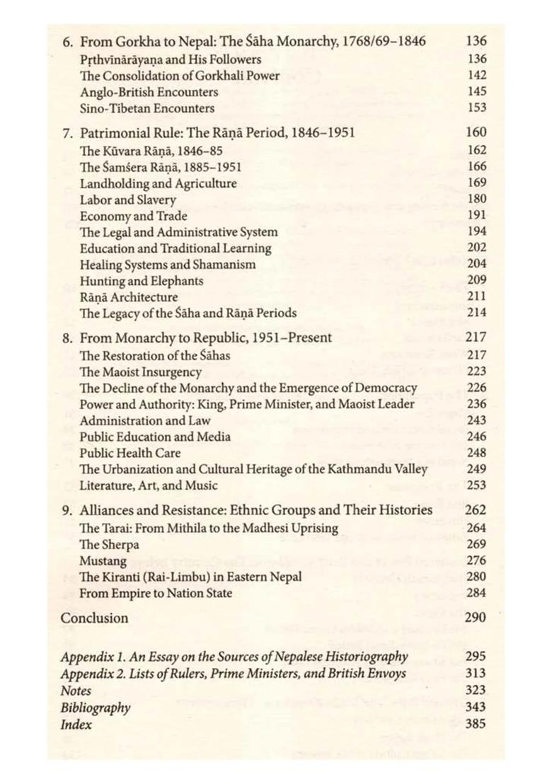 Nepal- A History from the Earliest Times to the Present - Indya