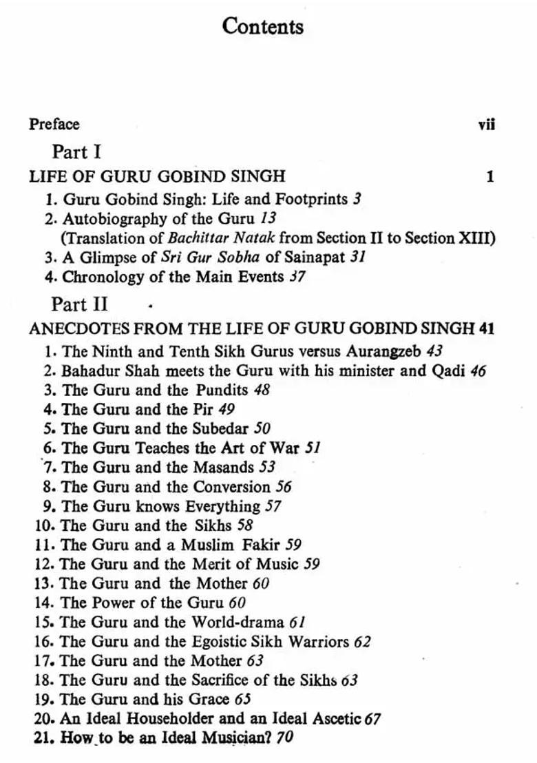 The Life and Ideals of Guru Gobind Singh (An Old and Rare Book) - Indya