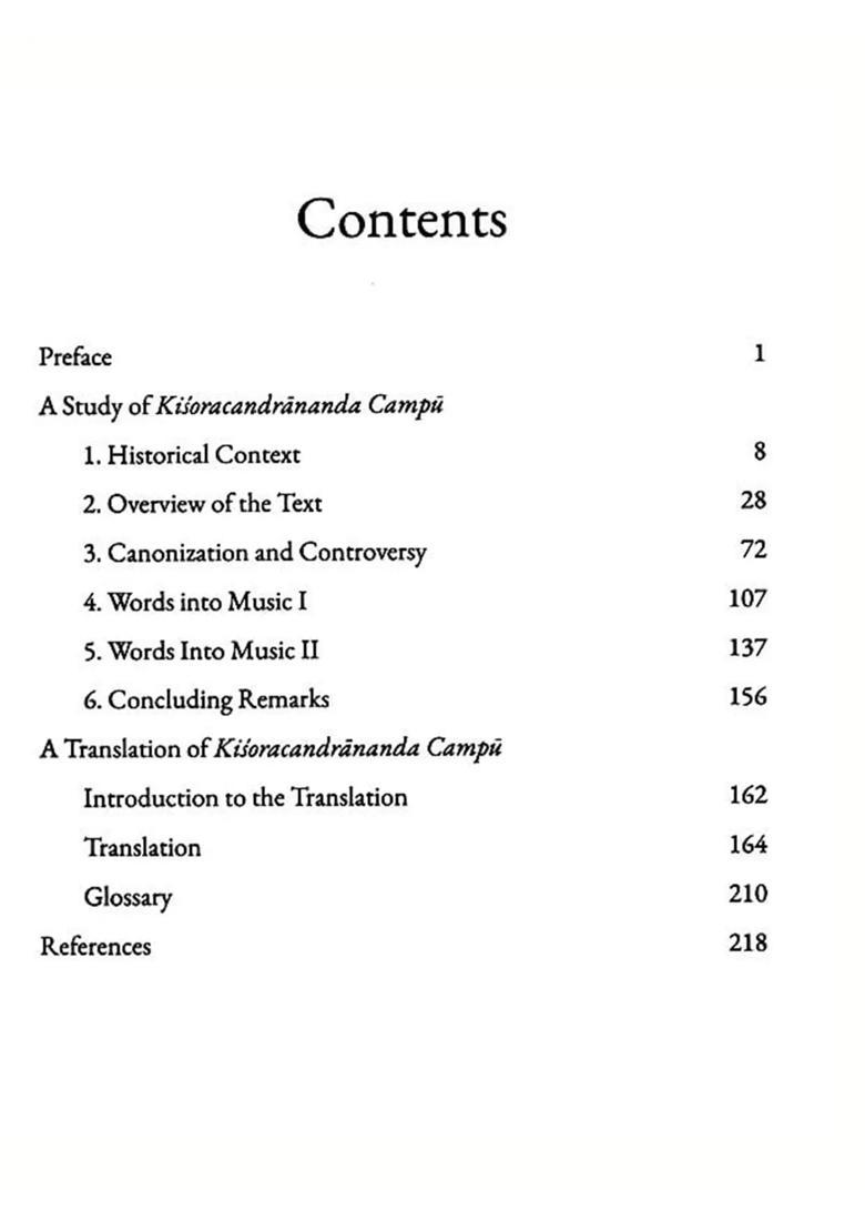 Kisoracandrananda Campu: A Study and Translation - Indya