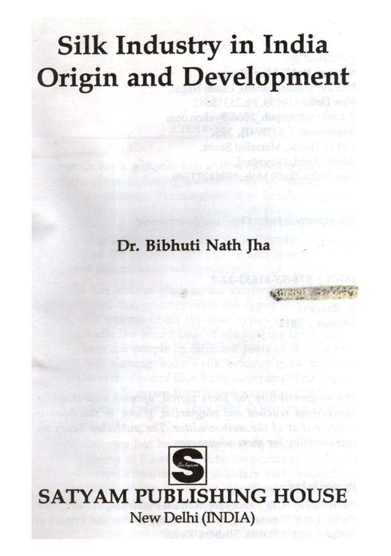 Silk Industry in India Origin and Development - Indya