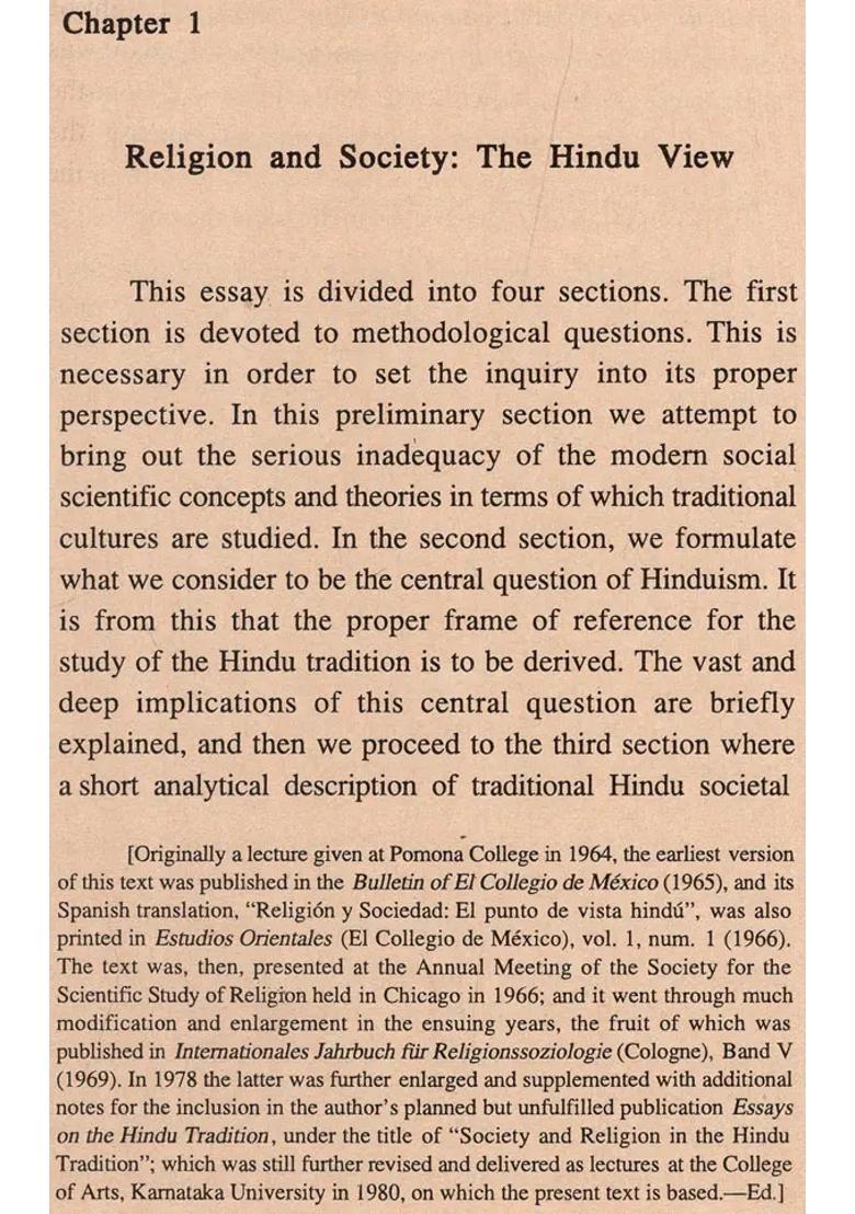 Hinduism in Contemporary India - Indya