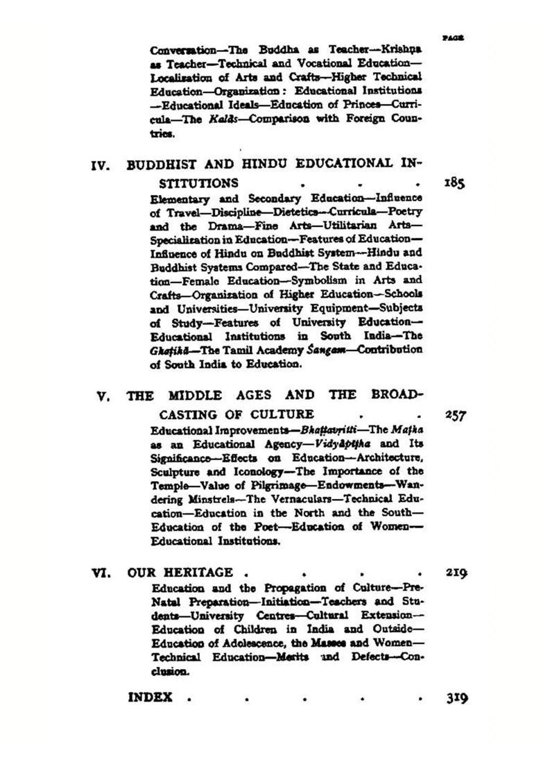 Indian Culture Through the Ages (Set of 2 Volumes) - Indya