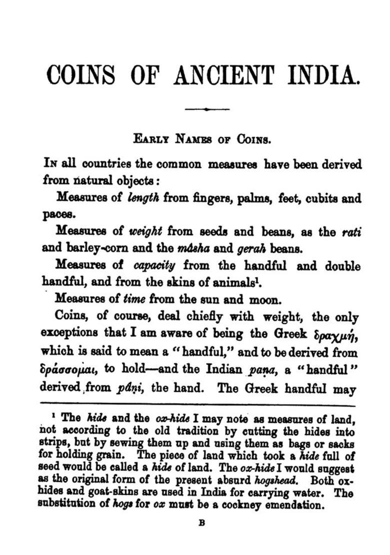 Coins of Ancient India - Indya