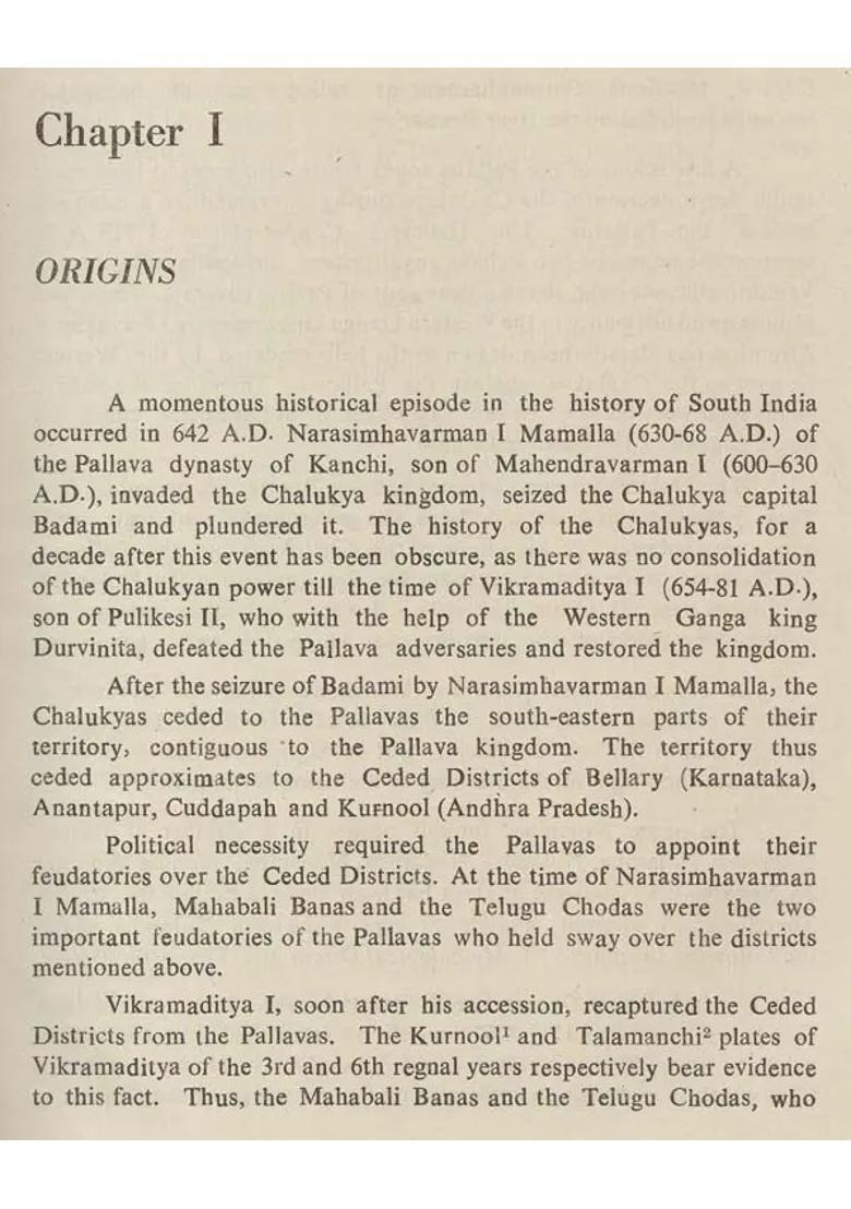 The Nolambas - A Political and Cultural Study: C. 750 to 1050 A.D. (An Old and Rare Book) - Indya