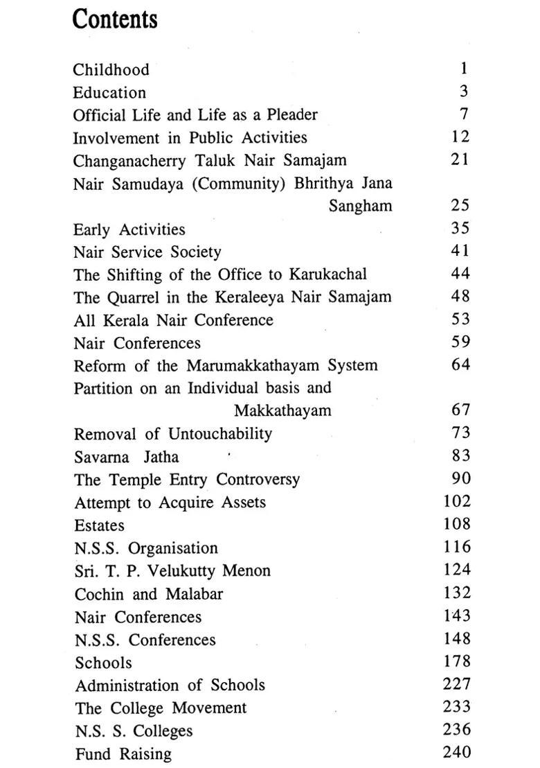 Reminiscences of My Life (A Biography of Mannathu Padmanabhan) - Indya