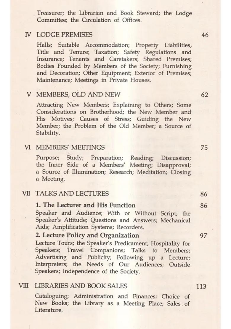 A Guide to Work in the Theosophical Society - Indya