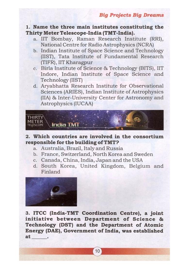 Science & Technology Quiz: Indian Contributions to S & T - Indya