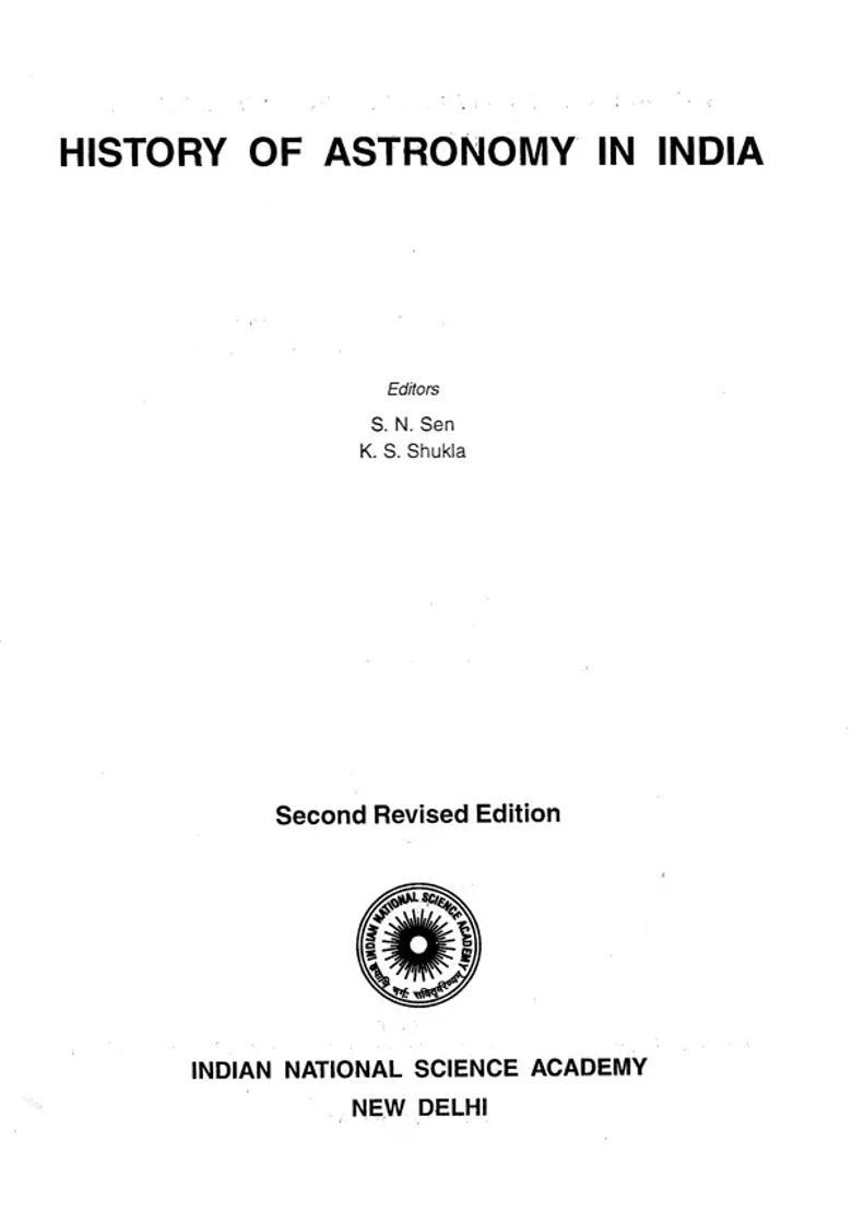 History of Astronomy In India - Indya