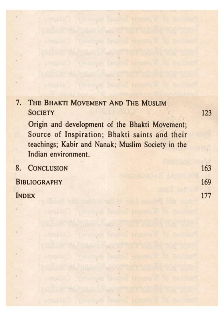 Muslim Society in Northern India During the 15th and First Half of the 16th Century (An Old and Rare Book) - Indya