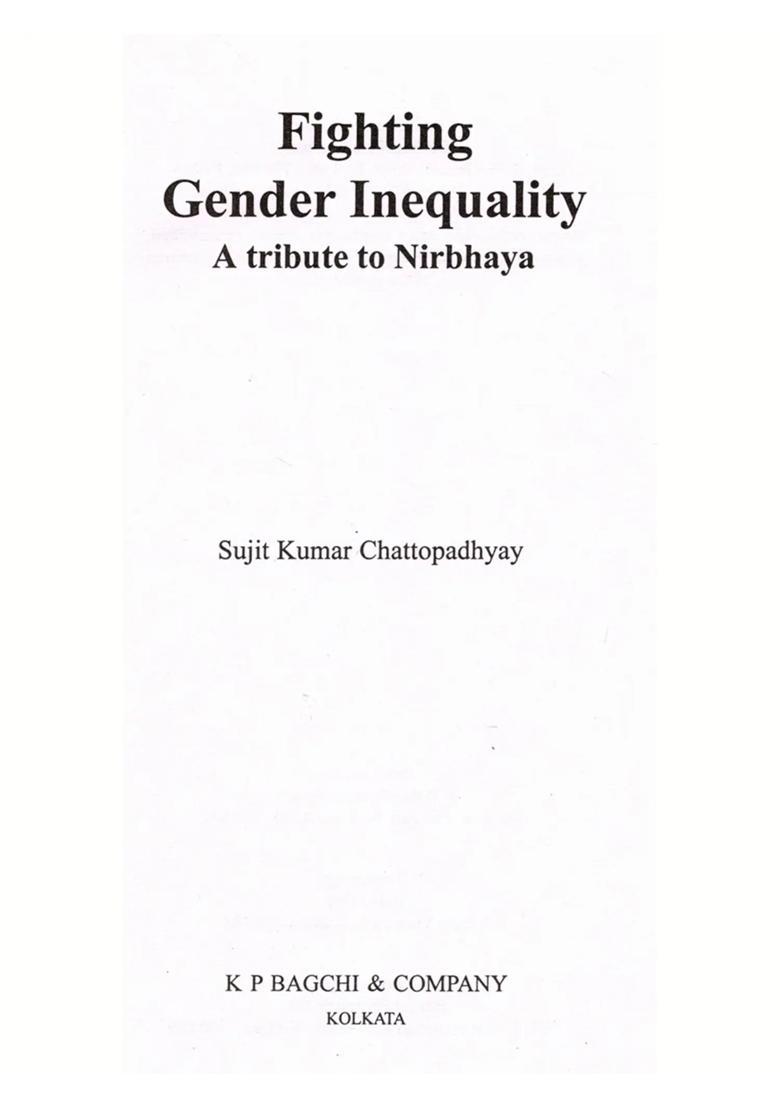 Fighting Gender Inequality- A tribute to Nirbhaya - Indya