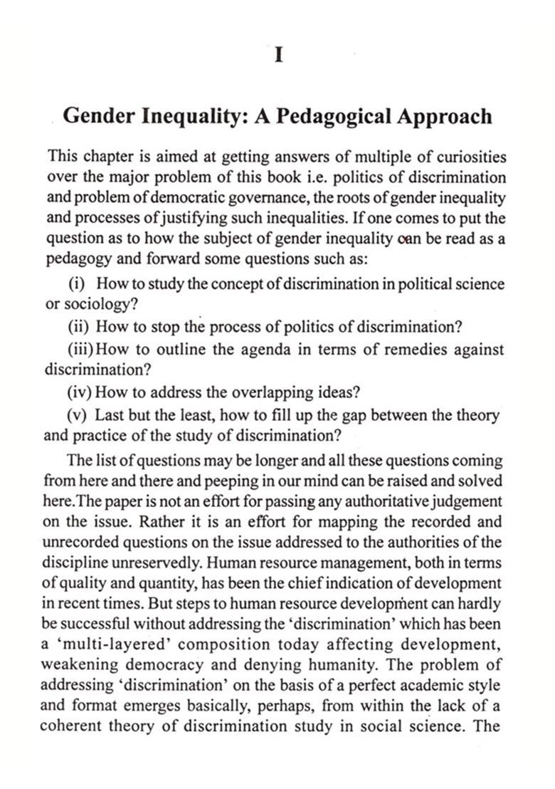 Fighting Gender Inequality- A tribute to Nirbhaya - Indya