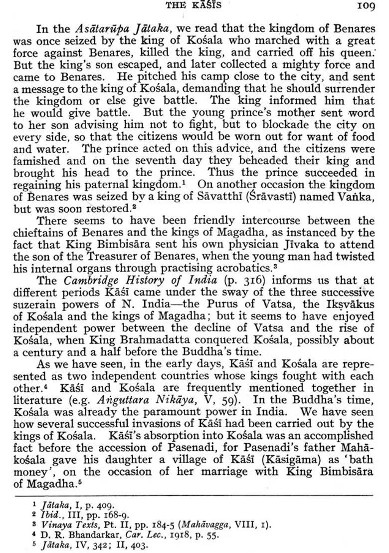 Tribes in Ancient India (An Old and Rare Book) - Indya