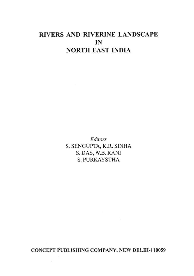 Rivers and Riverine Landscape in North East India - Indya