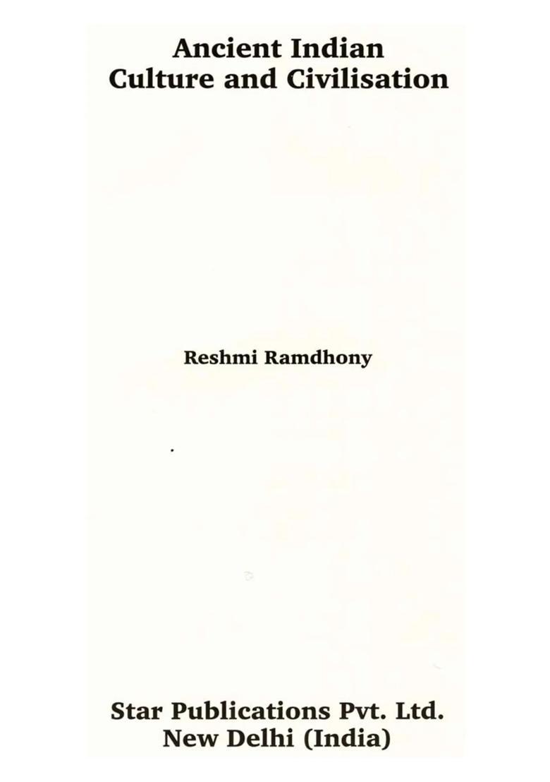 Ancient Indian Culture and Civilisation - Indya