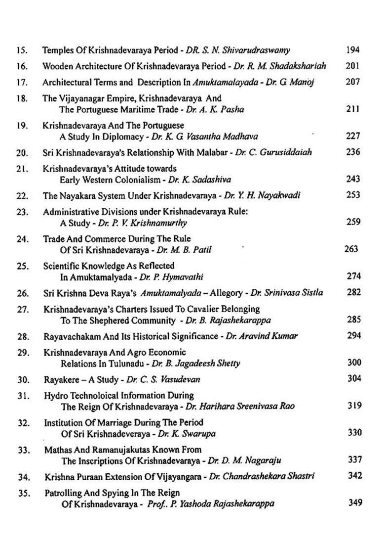 Life and Achievements of Sri Krishnadevaraya - Indya