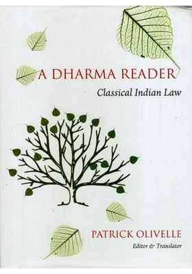 A Dharma Reader - Classical Indian Law
