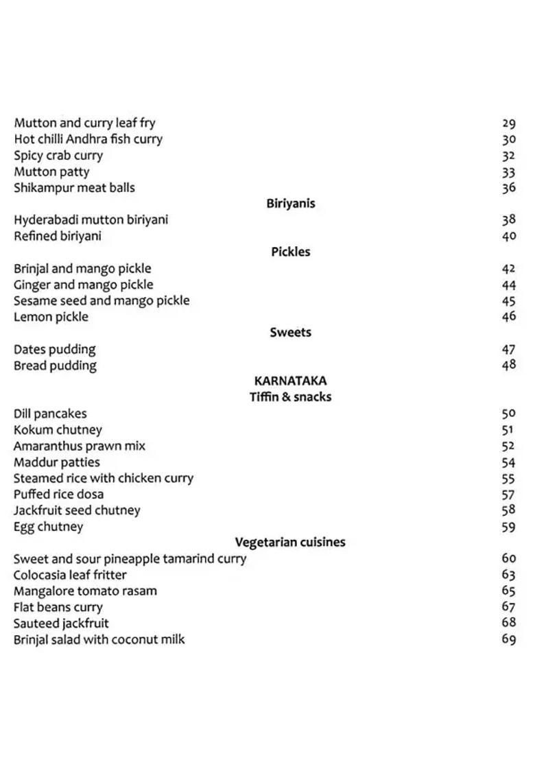 Dakshin Kitchens (Heritage Cuisine from Andhra Pradesh, Karnataka, Kerala, Tamil Nadu And Telangana) - Indya
