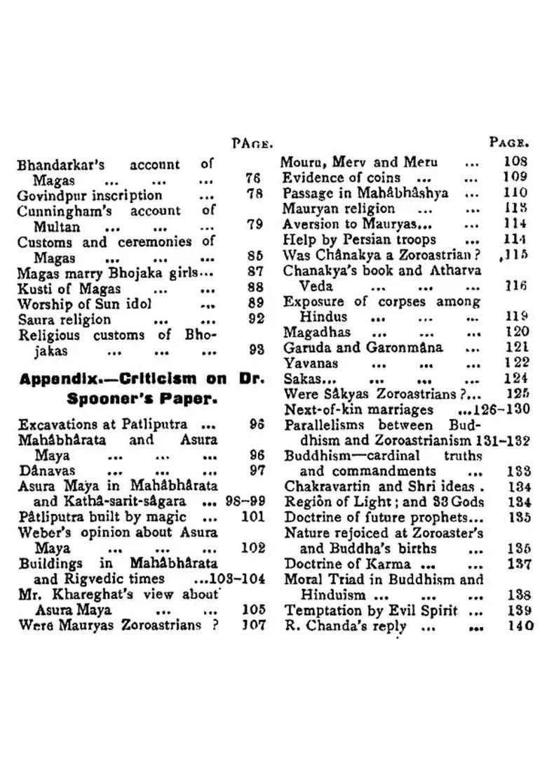 Parsis of Ancient India: With References from Sanskrit Books, Inscriptions, & c - Indya