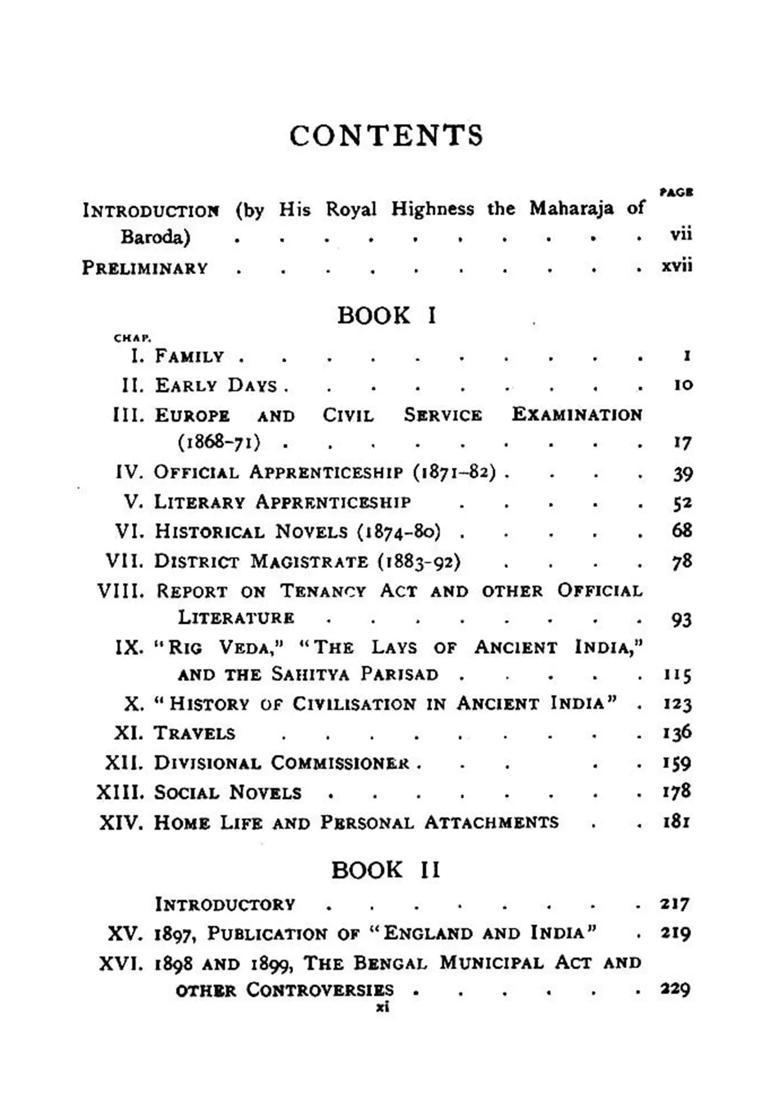 Life And Work of Romesh Chunder Dutt C.I.E. - Indya