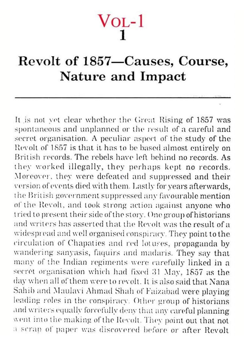 History of the Indian Independence Struggle (Set of 2 Volumes) - Indya