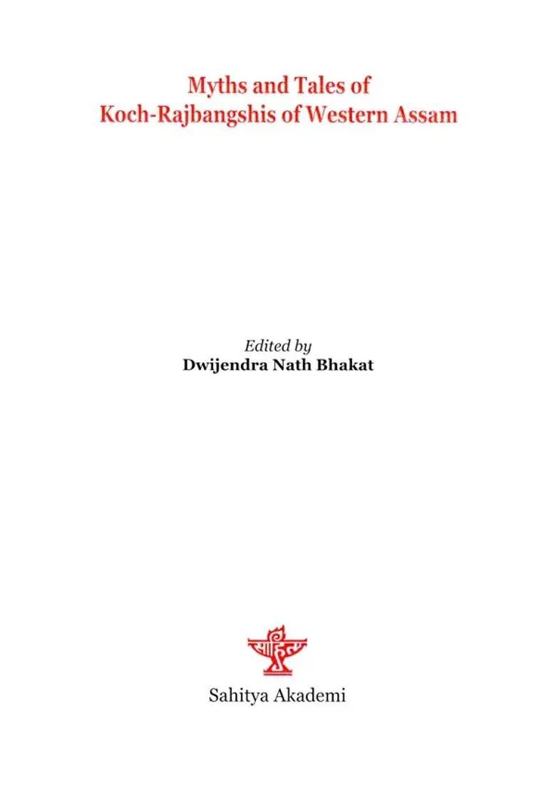 Myths and Tales of Kock-Rajbanshis of Western Assam - Indya