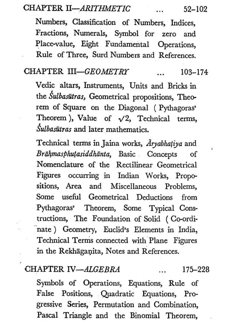 Mathematics in Ancient and Medieval India - Indya