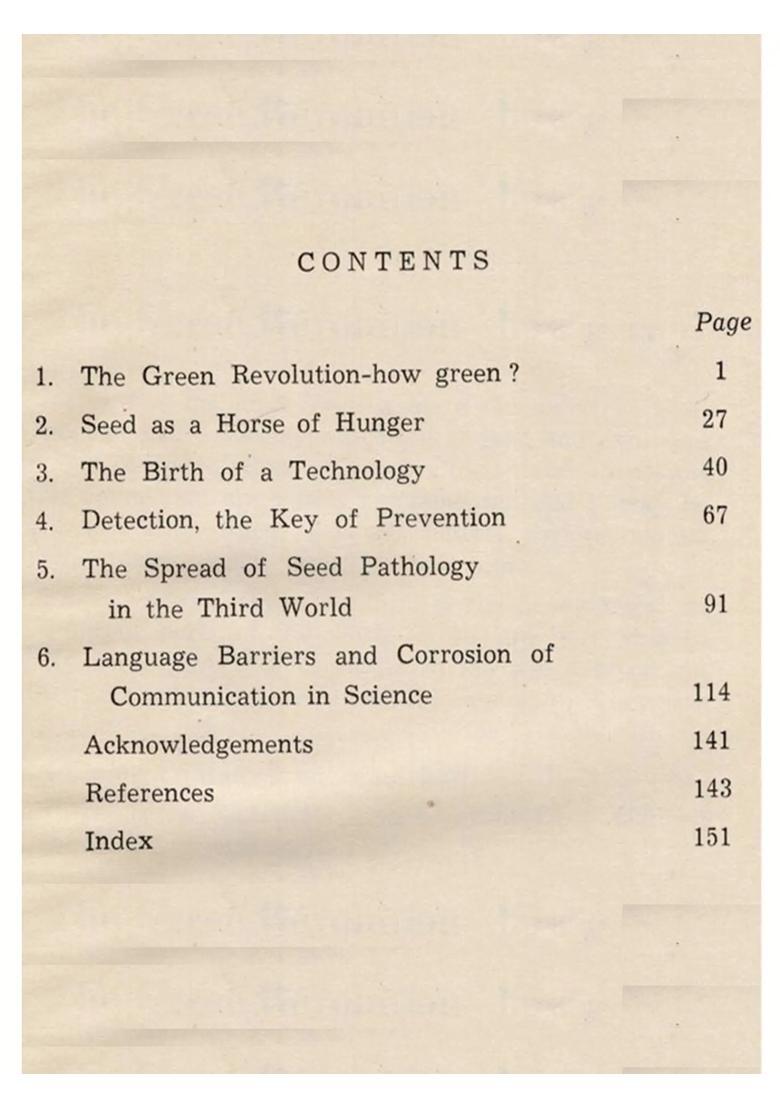 Seed a Horse of Hunger or a Source of Life (An Old and Rare Book) - Indya