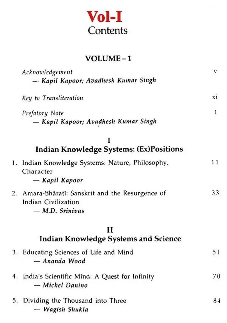 Indian Knowledge Systems (Set of 2 Volumes) - Indya