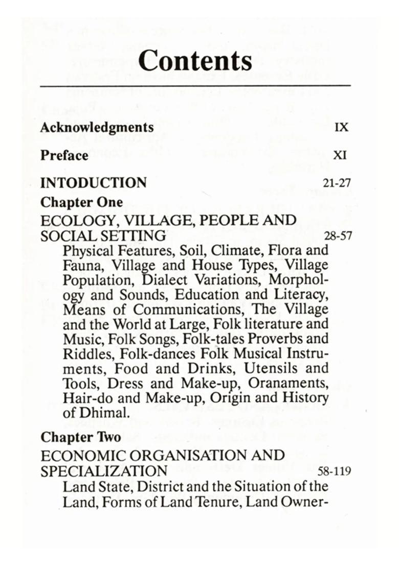 The Dhimals- Miraculous Migrants of Himal (An Anthropological Study of a Nepalese Ethnic Group) - Indya