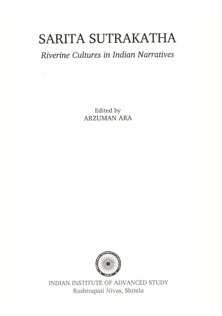 Sarita Sutrakatha Riverine Cultures in Indian Narrative - Indya