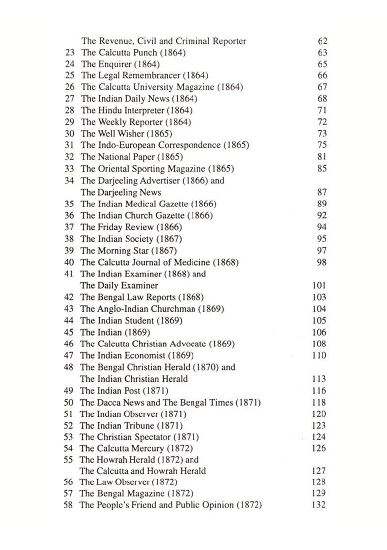 History of English Press in Bengal 1858-1880- With List of Papers Published in India (Including Burma and Ceylon) - Indya