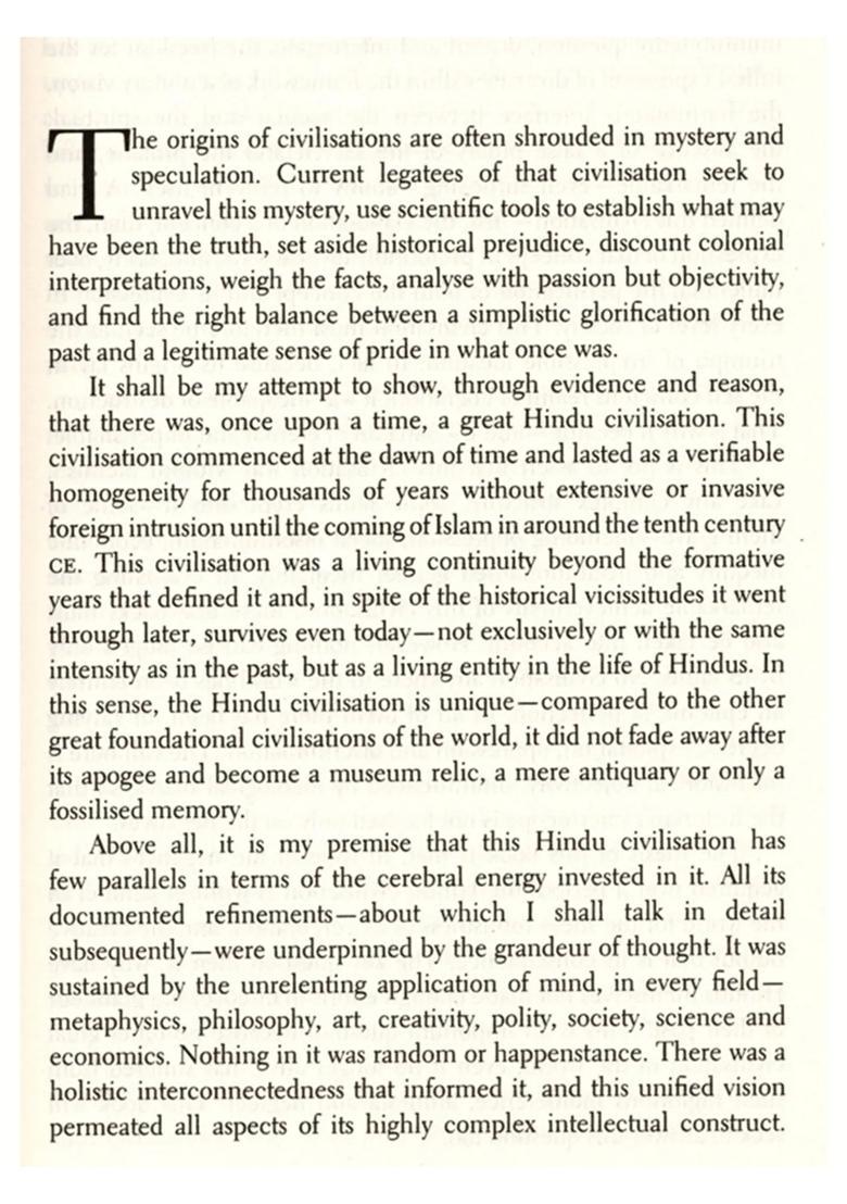 The Great Hindu Civilisation (Achievement, Neglect, Bias And The Way Forward) - Indya