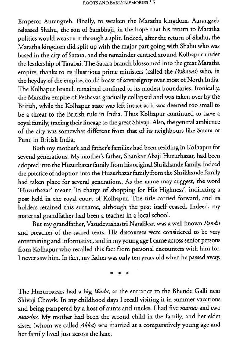 My Tale of Four Cities (An Autobiography) - Indya