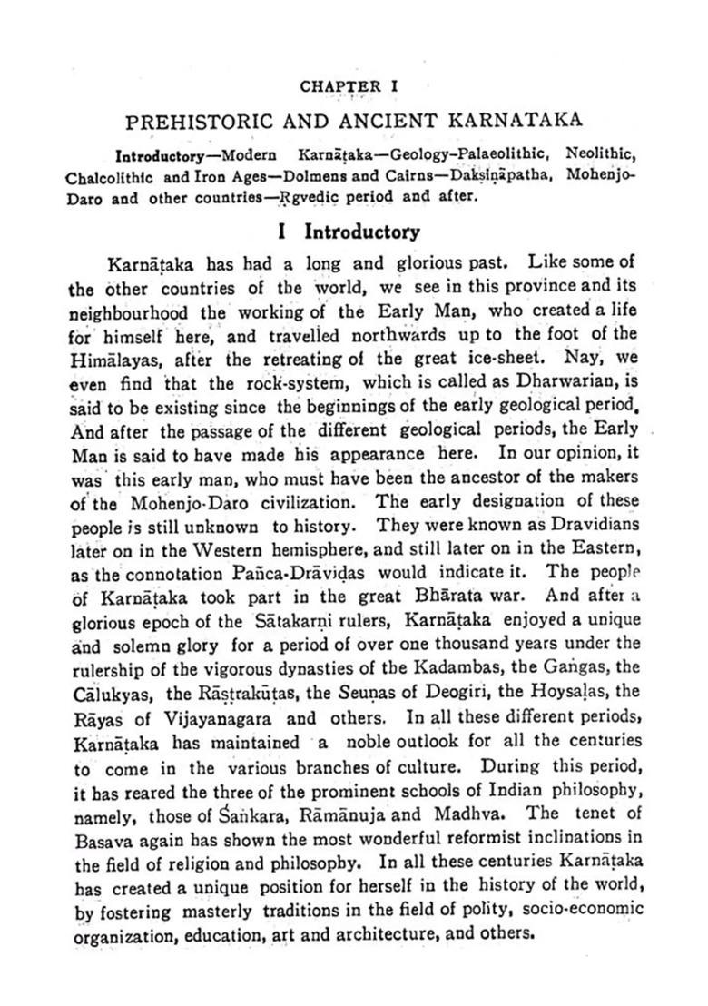 Cultural History of Karnataka (Ancient and Medieval) - Indya