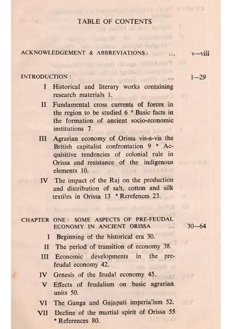 Studies in the Economic History of Orissa from Ancient Times to 1833 (An Old and Rare Book) - Indya