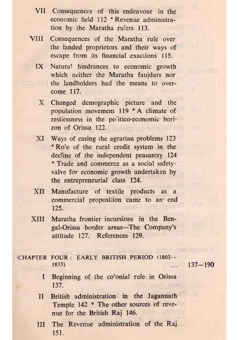 Studies in the Economic History of Orissa from Ancient Times to 1833 (An Old and Rare Book) - Indya