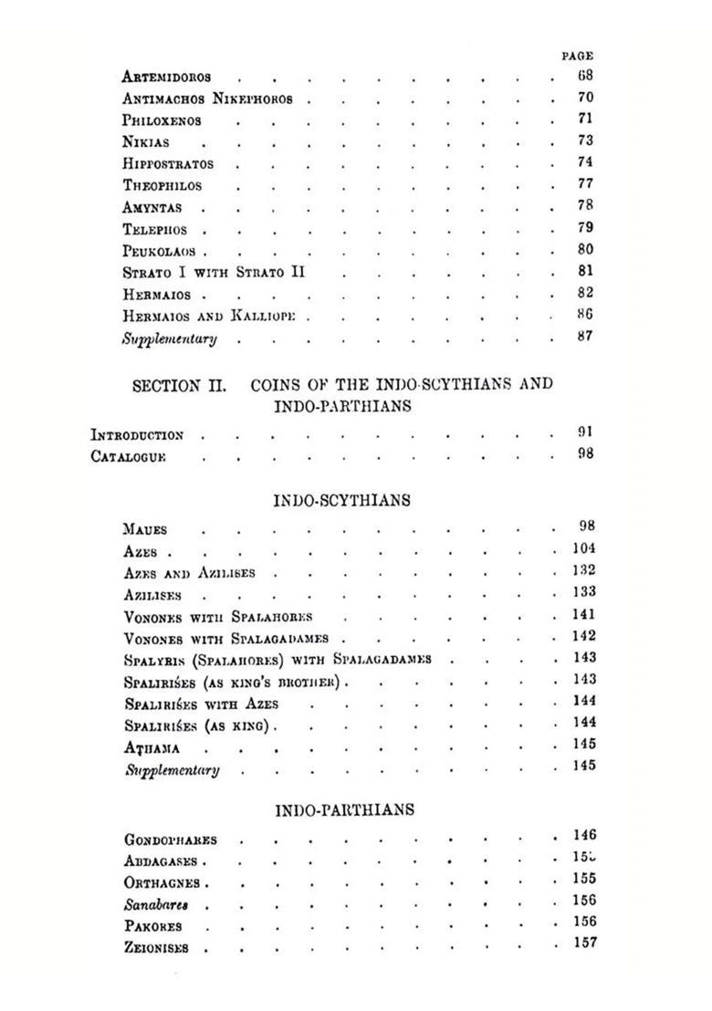 Catalogue of Coins in the Punjab Museum, Lahore (Set of 3 Volumes) - Indya