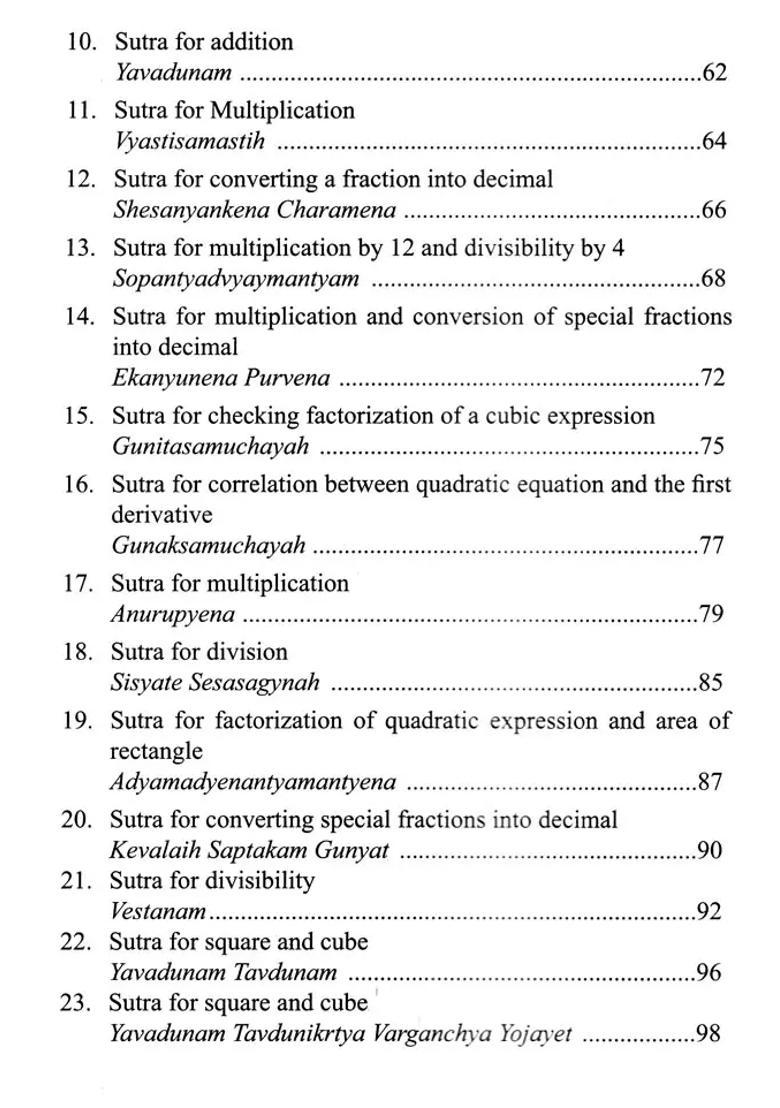 Vedic Mathematics- Solve Your Mathematical Problems (Secret Skills for Quick, Accurate Mental Calculations) - Indya