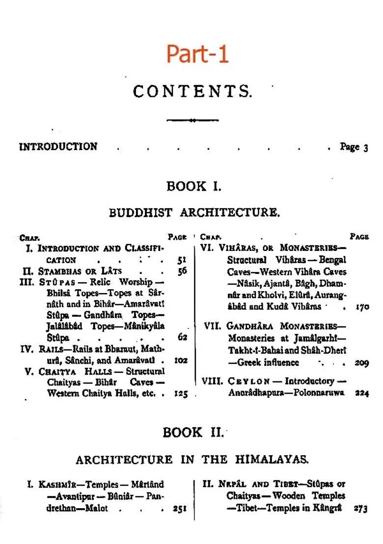 History of Indian and Eastern Architecture (Set of 2 Volumes) - Indya