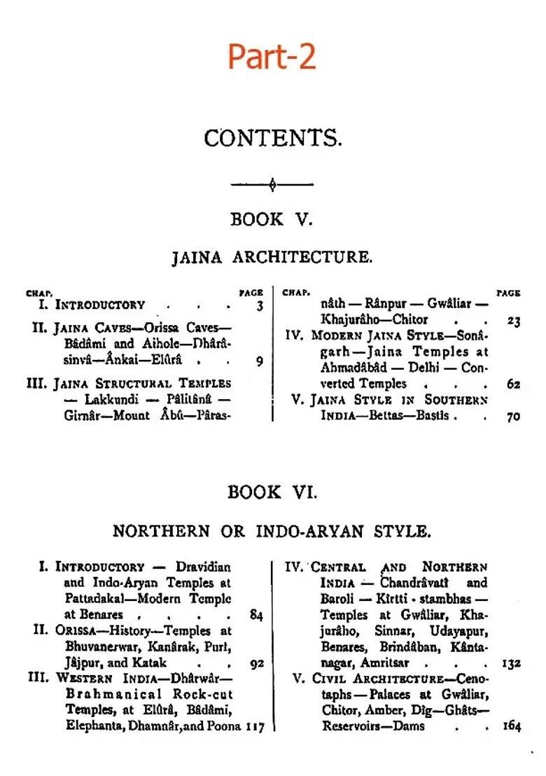 History of Indian and Eastern Architecture (Set of 2 Volumes) - Indya