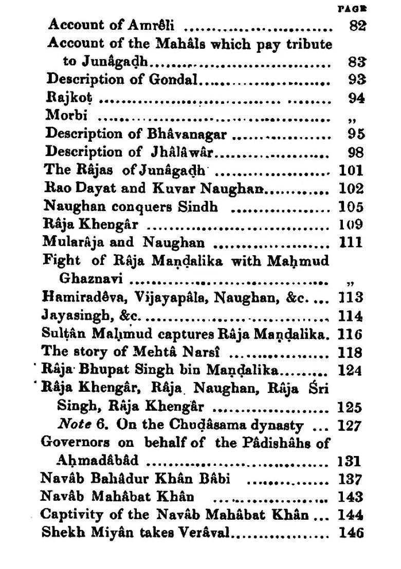 Tarikh-I-Sorath: A History of the Provinces of Sorath and Halar in Kathiawad - Indya